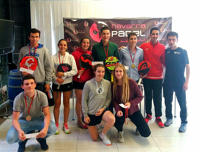 Andrea Plano y Mar&iacute;a Sesma, en f&eacute;minas, y Jon Sanz e I&ntilde;igo Zaratiegui, en categor&iacute;a masculina, ganadores del Campenato Navarro Sub23